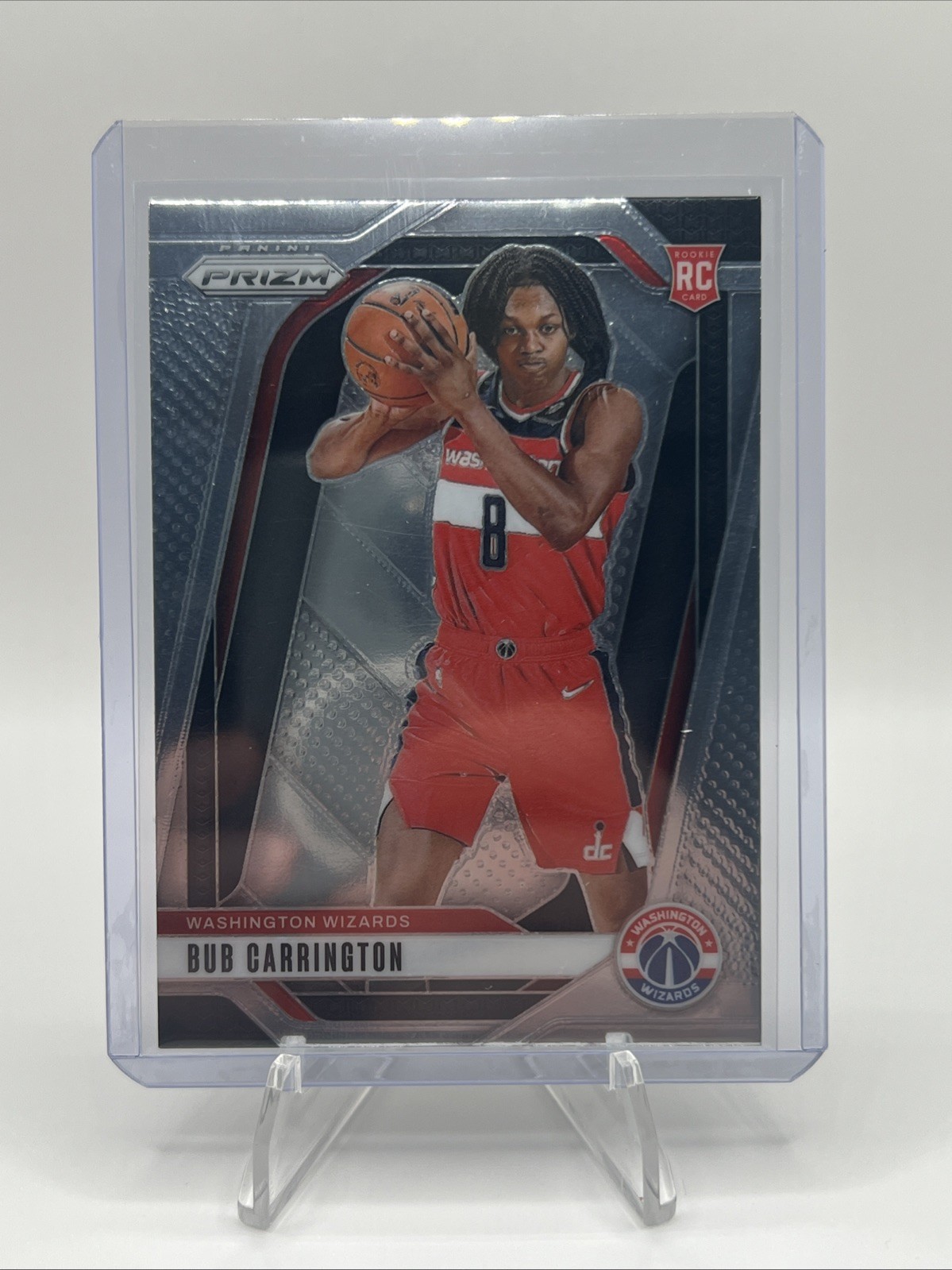 2024-25 Panini Prizm - Bub Carrington #244 (RC)