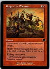 Empty the Warrens (Retro Frame) 318 DMR Dominaria Remastered NM