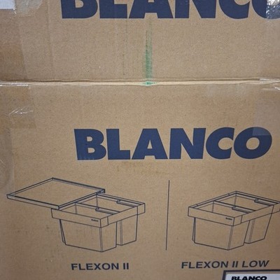 BLANCO FLEXON II 50/2 | Abfall Müllsystem | für 50 cm breite Unterschränke | Sys