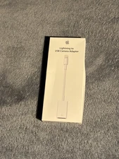 Sealed New Genuine OEM Apple Lightning to USB 3 Camera Adapter A1619 ‎MK0W2AM/A
