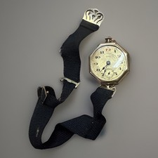 ⌚🔥 Antique REID Wristwatch &bull; Swiss 15-Jewel Manual Wind &bull; Illinois / Elgin Gold