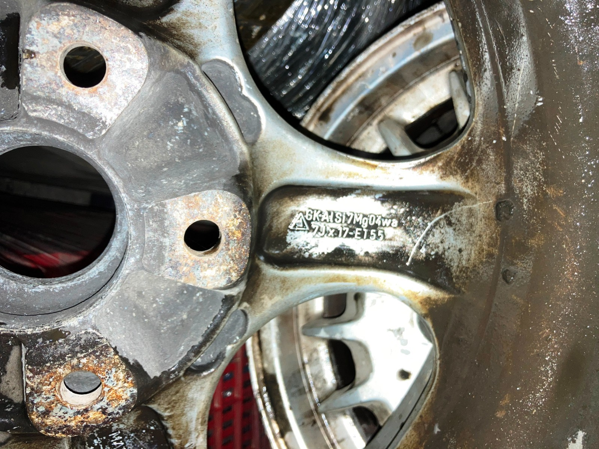 RS2 AUDI original speedline 1993 WHEEL 7Jx17
