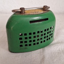 Antike Spardose/ Büchse " Sparkasse Naila " Oberfranken 