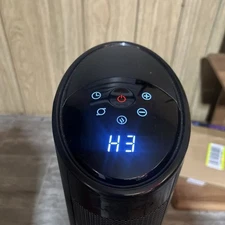 Lasko Ceramic Tower Heater with Remote Control, Black (Remote Missing )