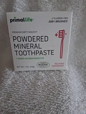 *Primal Life Organics - Dirty Mouth Toothpowder, Tooth Cleaning Powder, Flavored
