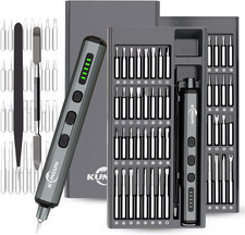 KUNLUN Electric Screwdriver Set, 72 in 1 Precision Cordless Rechargeable Mini Sc