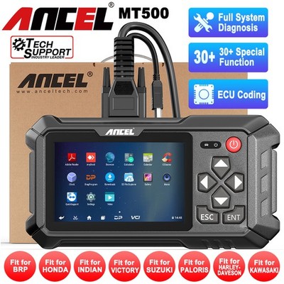 ANCEL MT500 Profi Motorrad Diagnosegerät OBD2 Diagnosegerät  Scanner Für BMW KTM