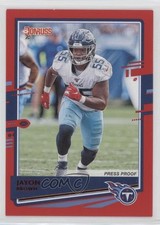 2020 Panini Donruss Press Proof Red Jayon Brown #250 00gy