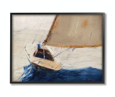 Stupell Industries Wall Art 20''L x 16''W Black Framed