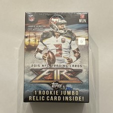 BLASTER BOX, ORIGINAL FACTORY SEALED, 2015 Topps FIRE Football.