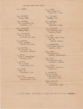 USS North Carolina "The Men About The World" A Happy Bunch A Happy Crew N.C.