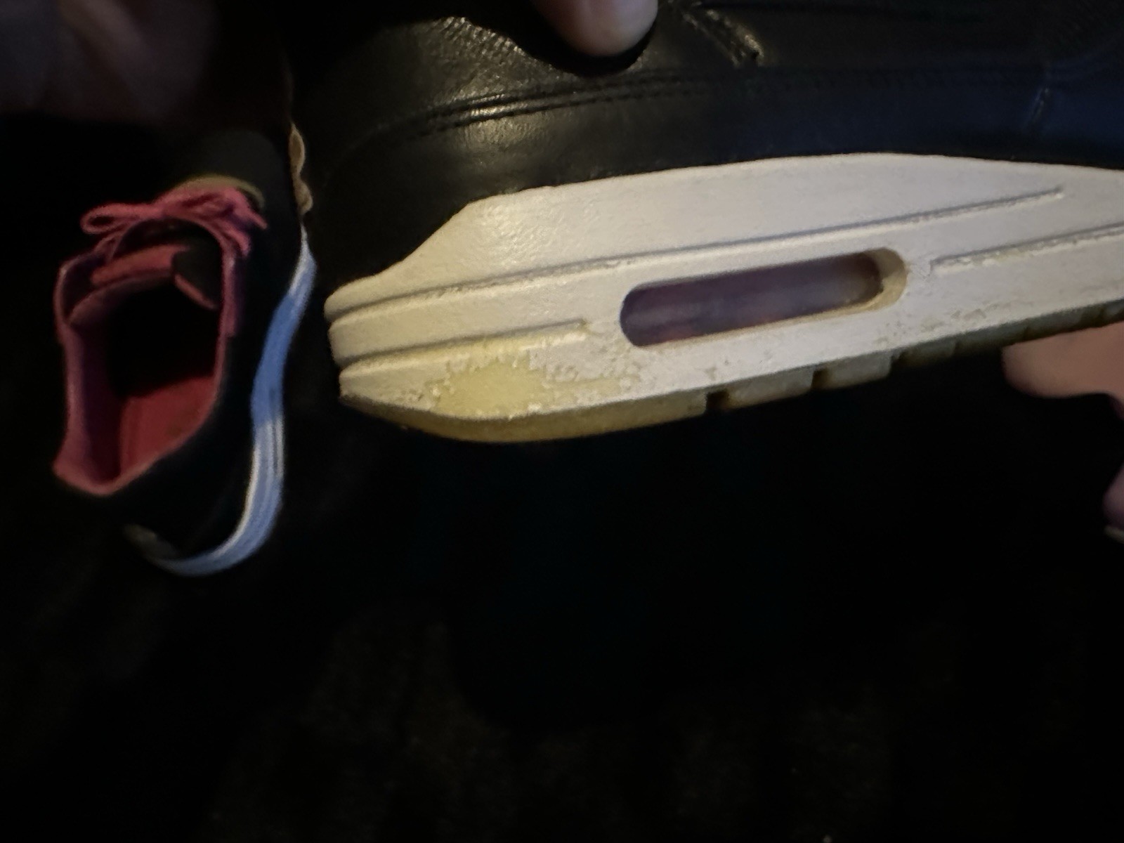 Nike Kid Robot x Air Max 1 Black Size UK6(40) Very Rare image 10