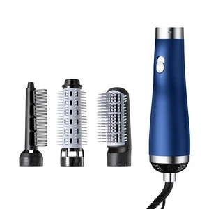 3 Dans 1 Chaud Air Brosse sèche-cheveux et brosse brosse de lisseur de cheveux