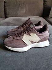 Size 9.5 - New Balance Women's 327 Black Fig Mauve Sneakers - VERY GOOD...