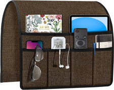 Armchair Caddy for Couch Remote Control Holder Recliner Armrest Organizer