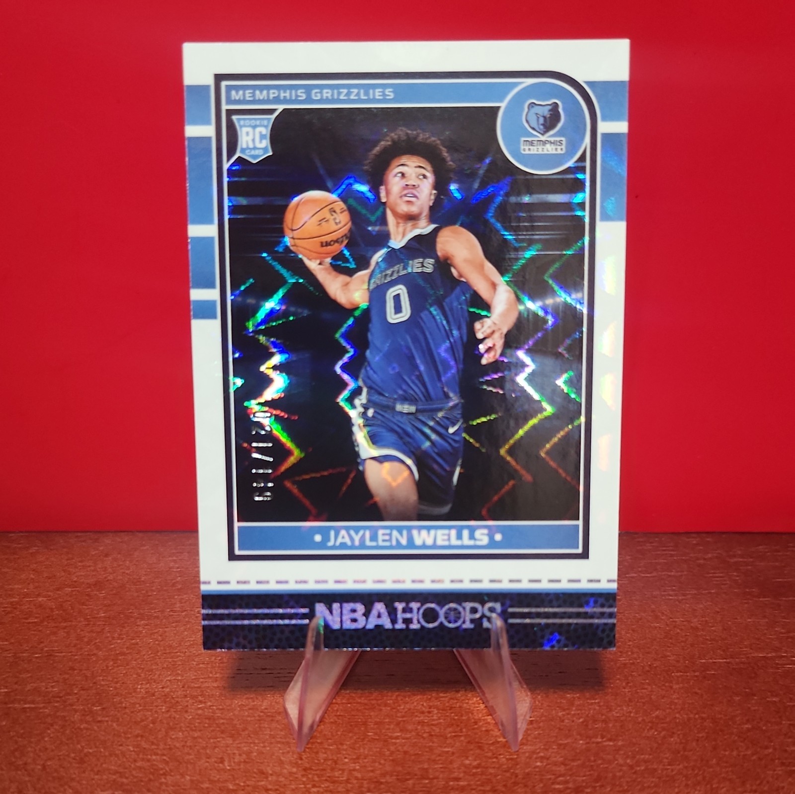 2024-25 Panini Nba Hoops Rookies Jaylen Wells #269 White Explosion 021 /149 (RC)