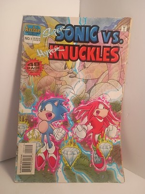 Archie Comics Super Sonic VS Hyper Knuckles #1
