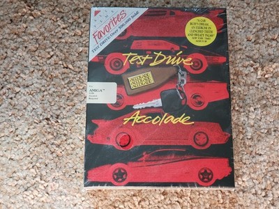 Test Drive By Accolade For The Commodore Amiga Brand New Sealed 1987 3.5''