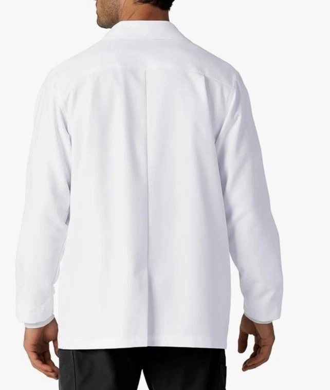 NEW Carhartt Scrubs C71005 Modern Fit Consultation Lab Coat Medium - Image 3 of 4