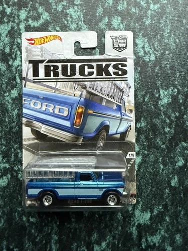 2016 Hot Wheels Premium FORD F250 BLUE Car Culture Trucks VINTAGE RARE