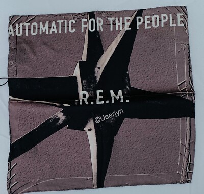 Paul Smith Pocket Square BNWT R.E.M Automatic for the People RRP: LIMITED