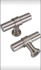 brushed nickel cabinet knobs drawer knobs lot