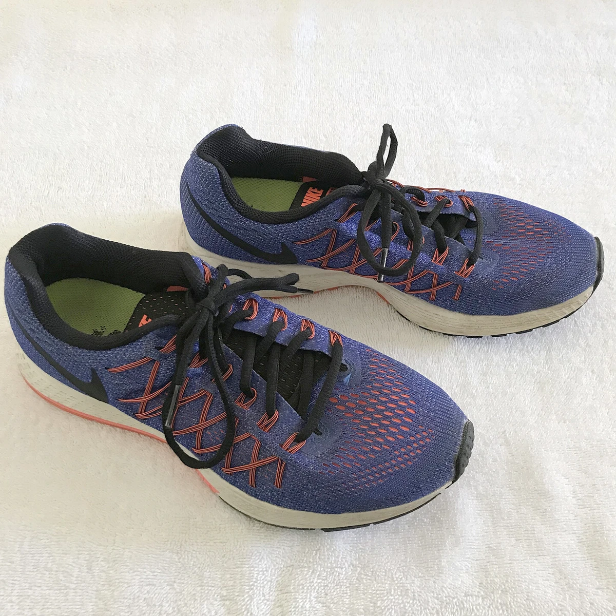 NIKE Zoom Pegasus 32 Women s Size 9.5 Purple Orange 749344 400