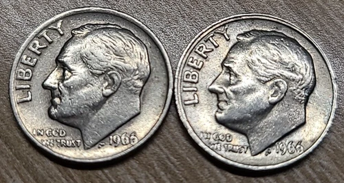 1966 Roosevelt Dime Clad ** ON HAND **