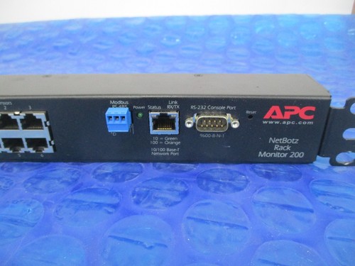 APC NBRK0200 NetBotz Environmental Rack Monitor 200 - Picture 9 of 14