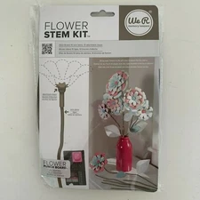 We R Memory Keepers Flower Stem Kit 10 Brown Stems