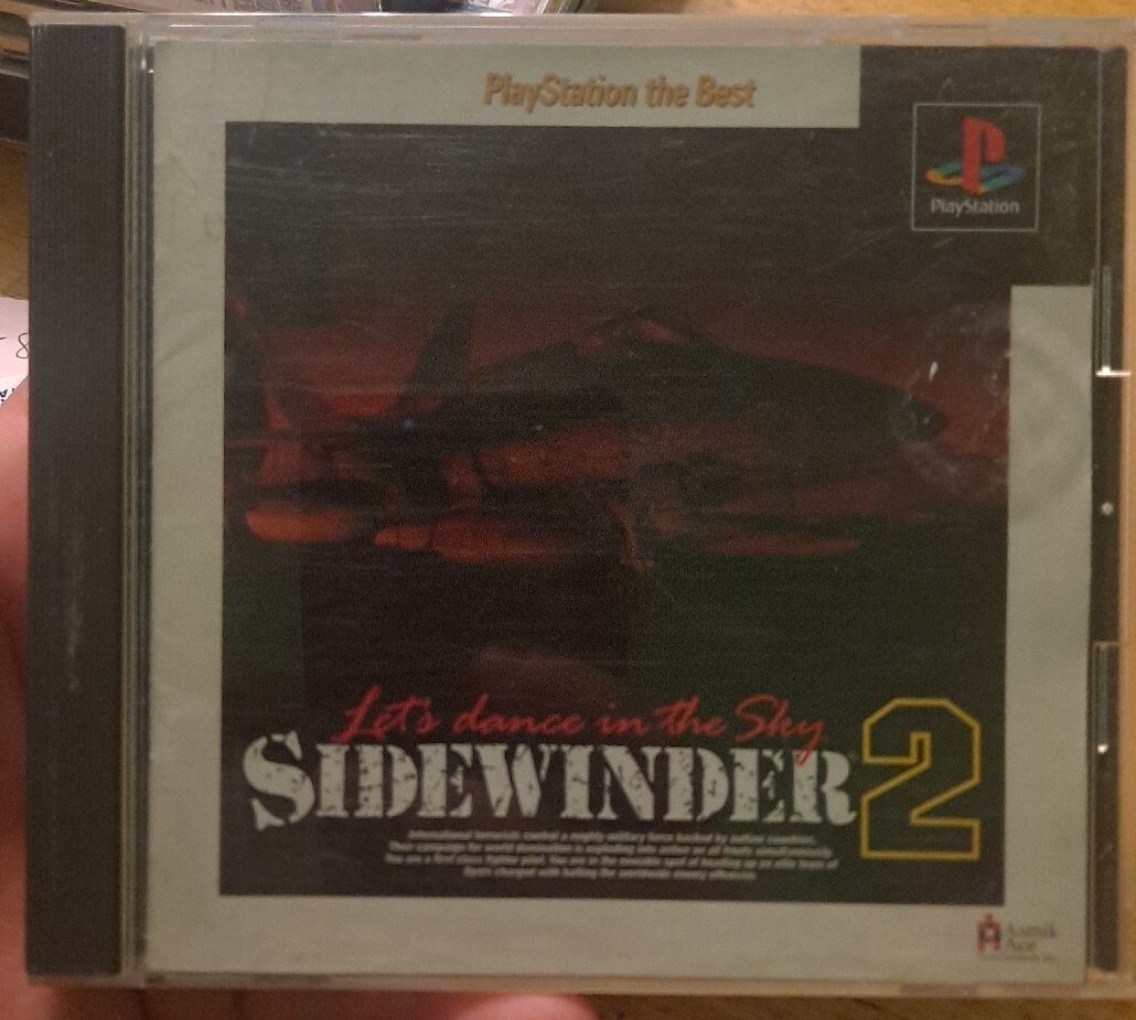 SIDE WINDER 2 The Best PS1 Japan Import US Seller SLPS 91132
