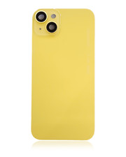 Back Glass With Steel Plate With MagSafe Magnet For iPhone 14 Plus No Logo