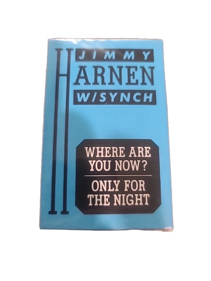 Jimmy Harnen / Synch Where Are You Now (Cassette) Single 1989 CBS WTG - Image 2 of 4
