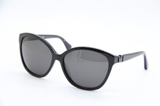 DIANE VON FURSTENBERG HARPER DVF606S 001 BLACK AUTHENTIC SUNGLASSES 58-14