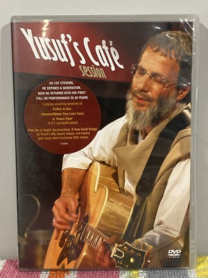 Cat Stevens Yusuf's Cafe Session by Yusuf Islam DVD VGC 2007 Book and Poster