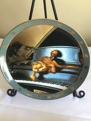 Garfield Dear Diary Series Danbury collector plate MINT COMPROMISED MYSELF