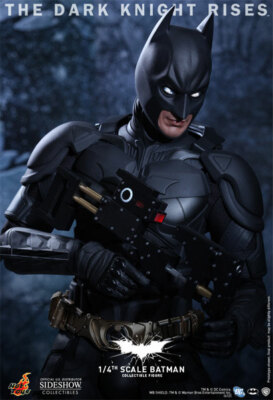 新品 Hot Toys 1/4スケール バットマン ダークナイト QS001 Hot Toys QS001 Quarter 1/4 Scale Batman Dark Knight Rises