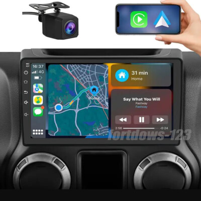 For Jeep Wrangler 2007-2016 Apple CarPlay Android 13 Radio Car Stereo Navi GPS