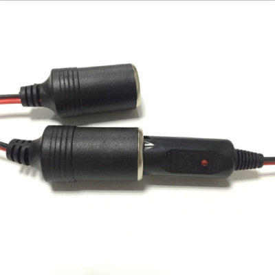 12V Double Power Dual CarLighter Socket Plug Adaptor Charger US NEW