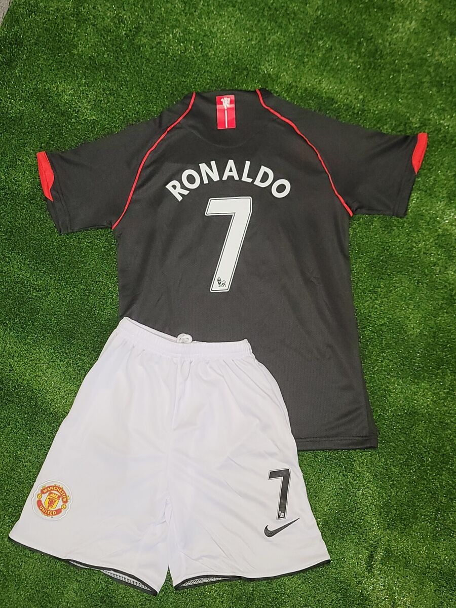 Cristiano Ronaldo #7 Manchester United 2007/2008 Retro Away Cristiano Ronaldo #7 Manchester United 2007/2008 Retro Away