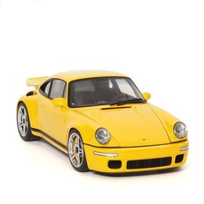 for Almost Real for Porsche for RUF for SCR 2018 All Open Car yellow 1:18 Model
