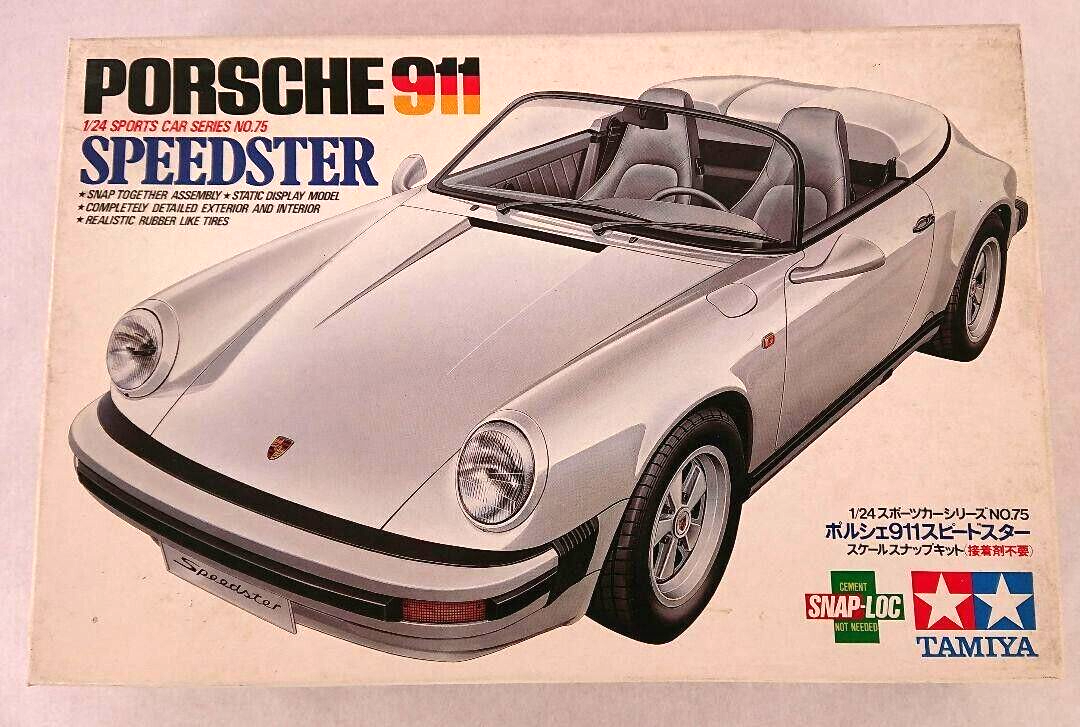 Tamiya 1/24 Porsche 911 Speedster Car Model Kit Unbuilt Boxed From