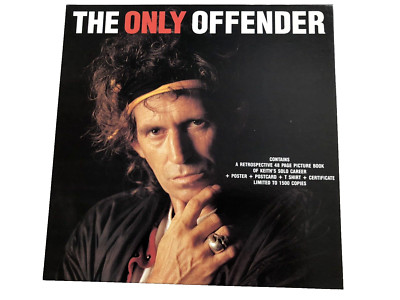 Rolling Stones - Keith Richards - THE ONLY OFFENDER - BOX