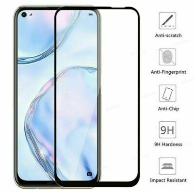 2Pcs For Huawei P40 Pro P30 Lite P20 FULL COVER Tempered Glass Screen Protector