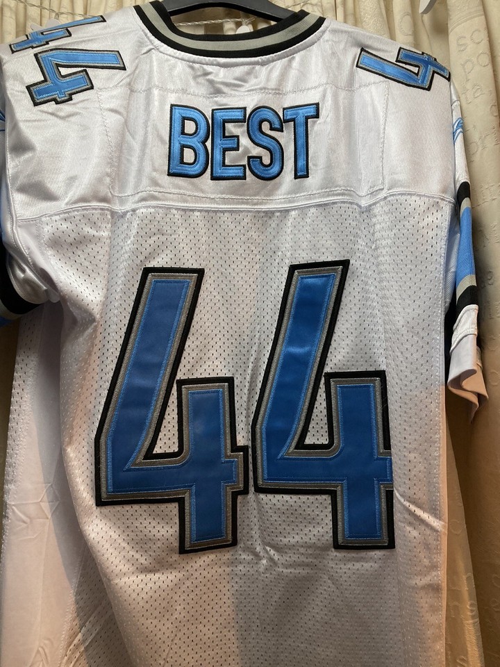 DETROIT LIONS NFL REEBOK AMERICAN FOOTBALL SHIRT JERSEY LARGE 44 BEST eBay