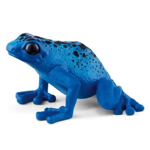 14864 Schleich Blue Poison Dart Frog Figurine 2023 NEW wild life figure animal - Picture 1 of 2