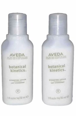 Aveda Botanical Kinetics Hydrating Lotion Moisturizer 6 bottles each  1 oz 30 ml