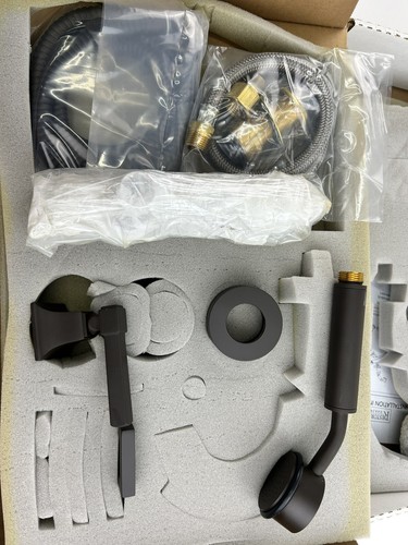 Newport Brass Restoration Hardware Branded Modern Deck Mount Handheld Shower NEW - Picture 5 of 5