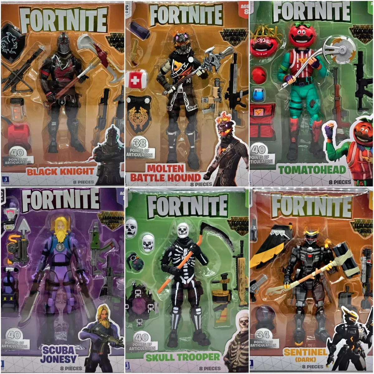 Fortnite Legendary Series, 1 Figure Pack - 6 Inch X