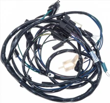 1970 Mopar B Body Engine harness modified for electronic ignition HU109BM